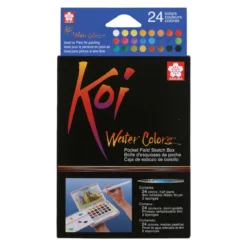 Koi Water Colors sketch box 24