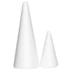 2 koner av styrolit, längd 11 / 20 cm