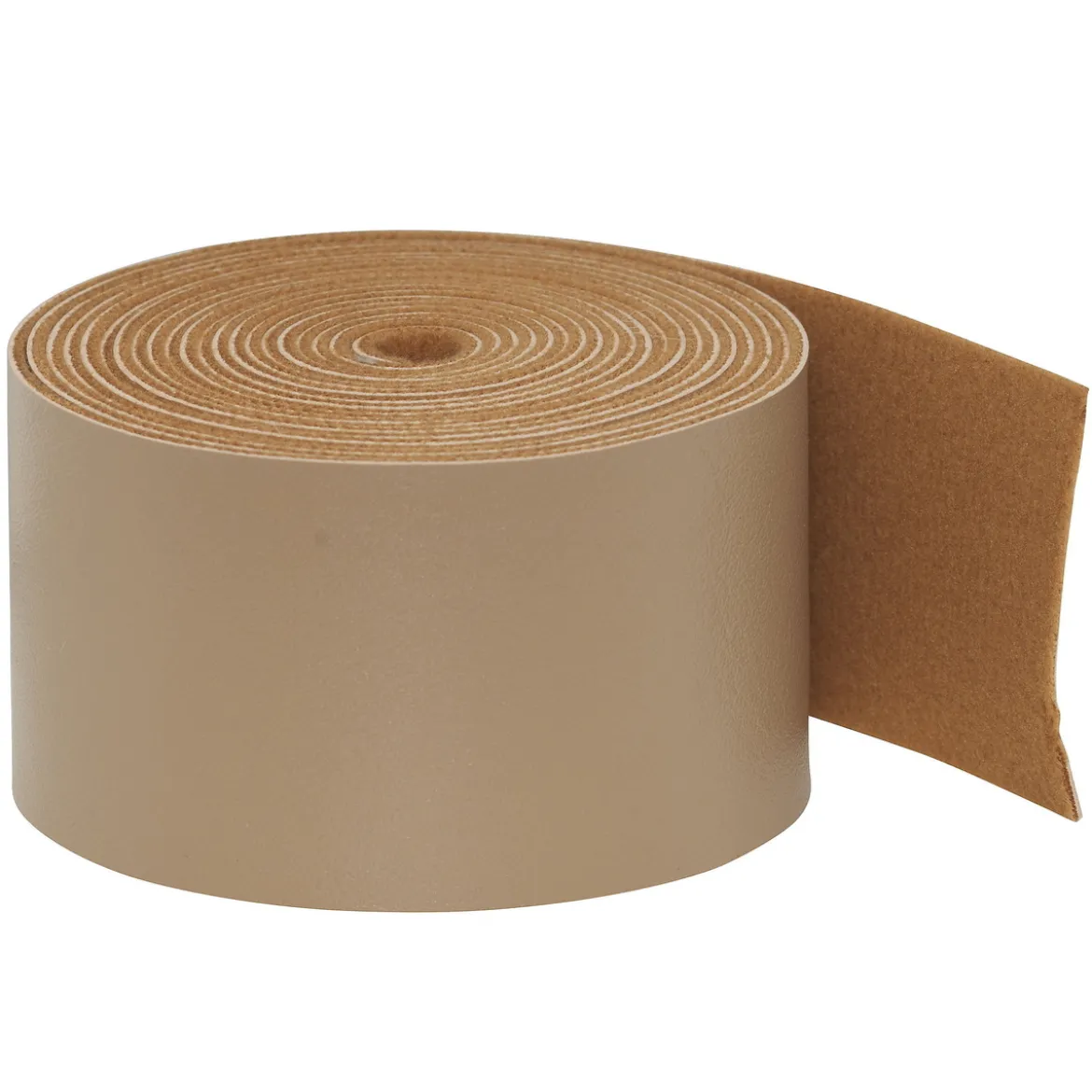 Konstläder av polyuretan 3,5×250 cm beige