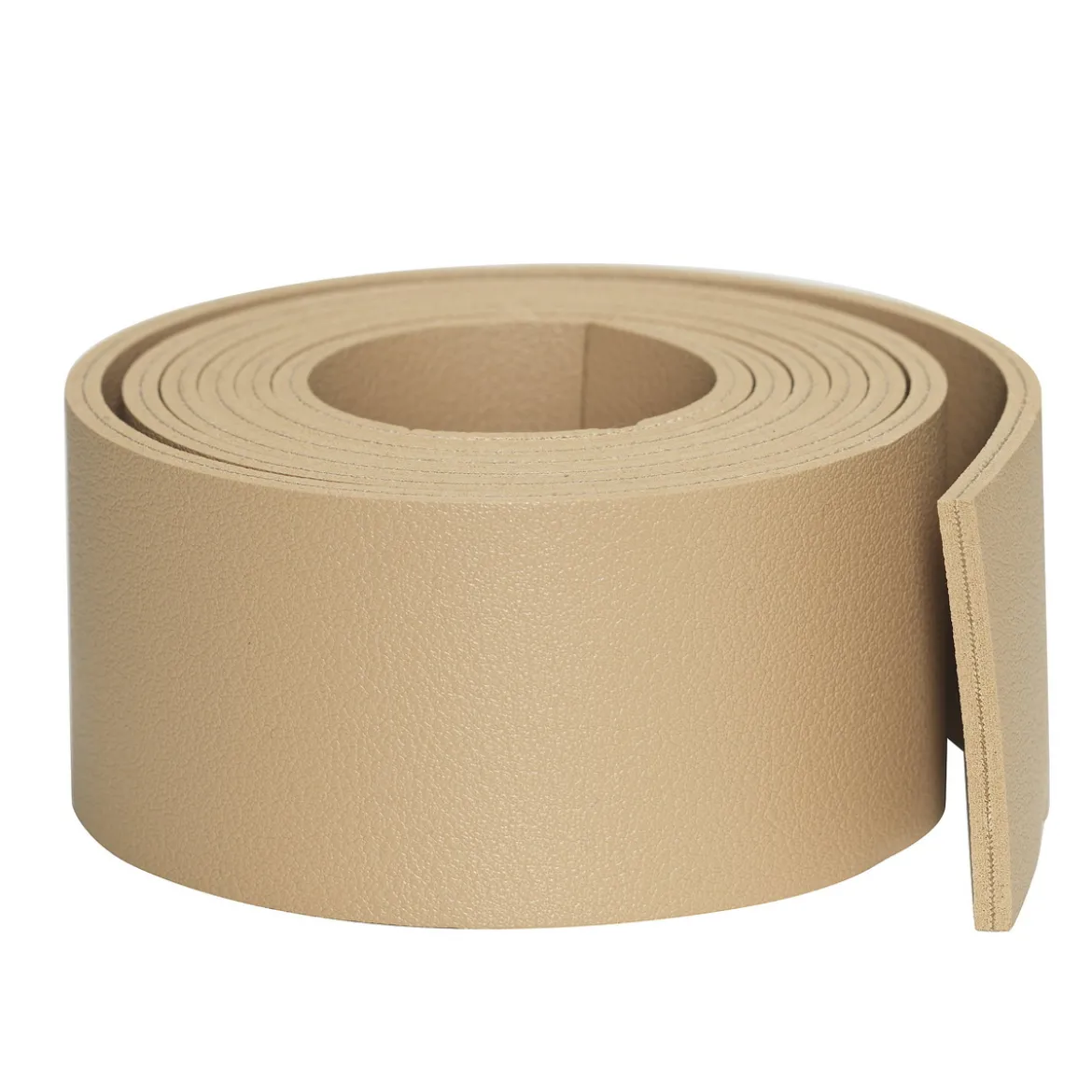Konstläder av polyuretan 4×120 cm beige