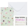 Kortkit A5 (105×148 mm) med kuvert & stickers – Blomster