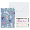 Kortkit A5 (105×148 mm) med kuvert & stickers – Havsdjur