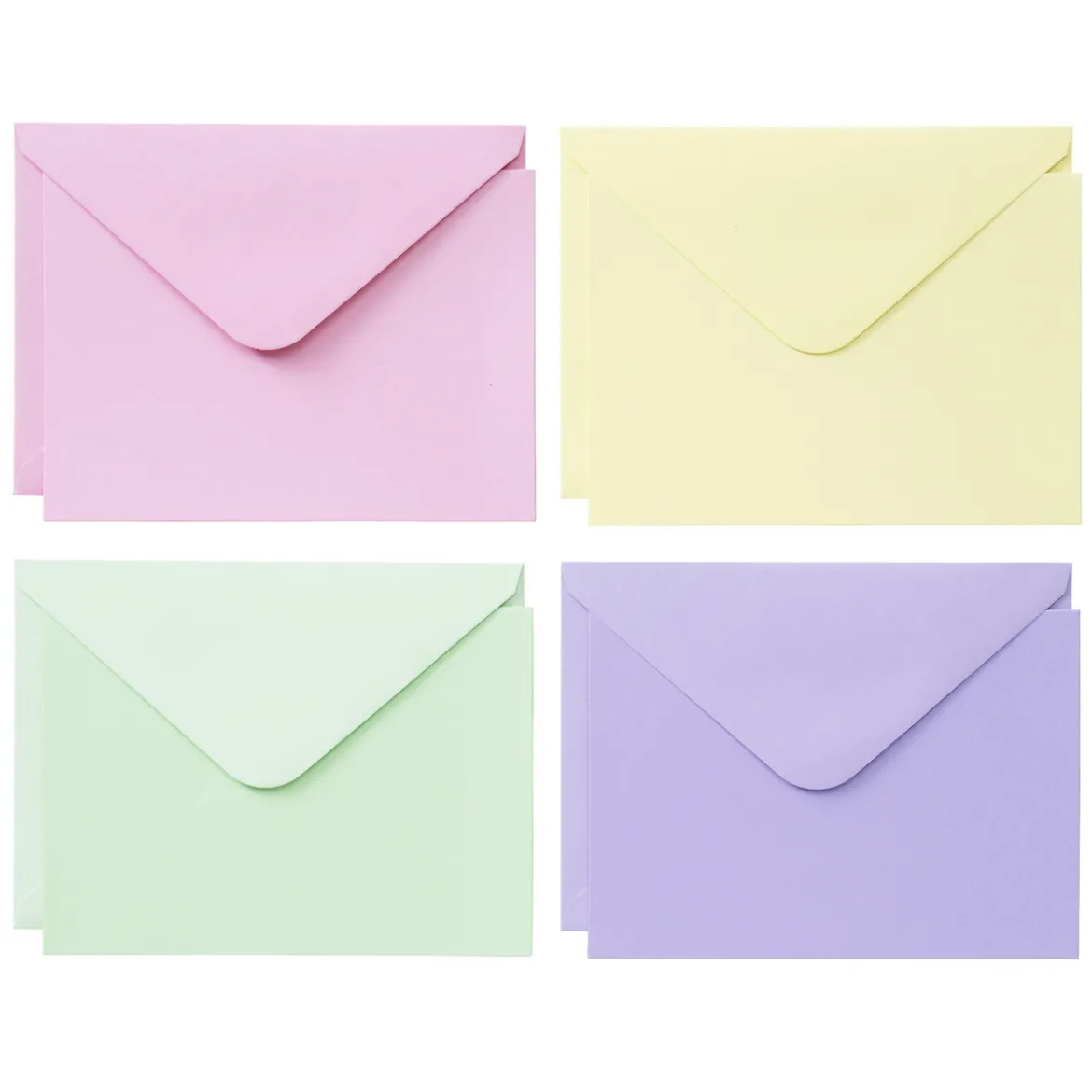 Kortkit med 30 st. pastellfärgade kort & kuvert – 127×177 mm / 184×133 mm