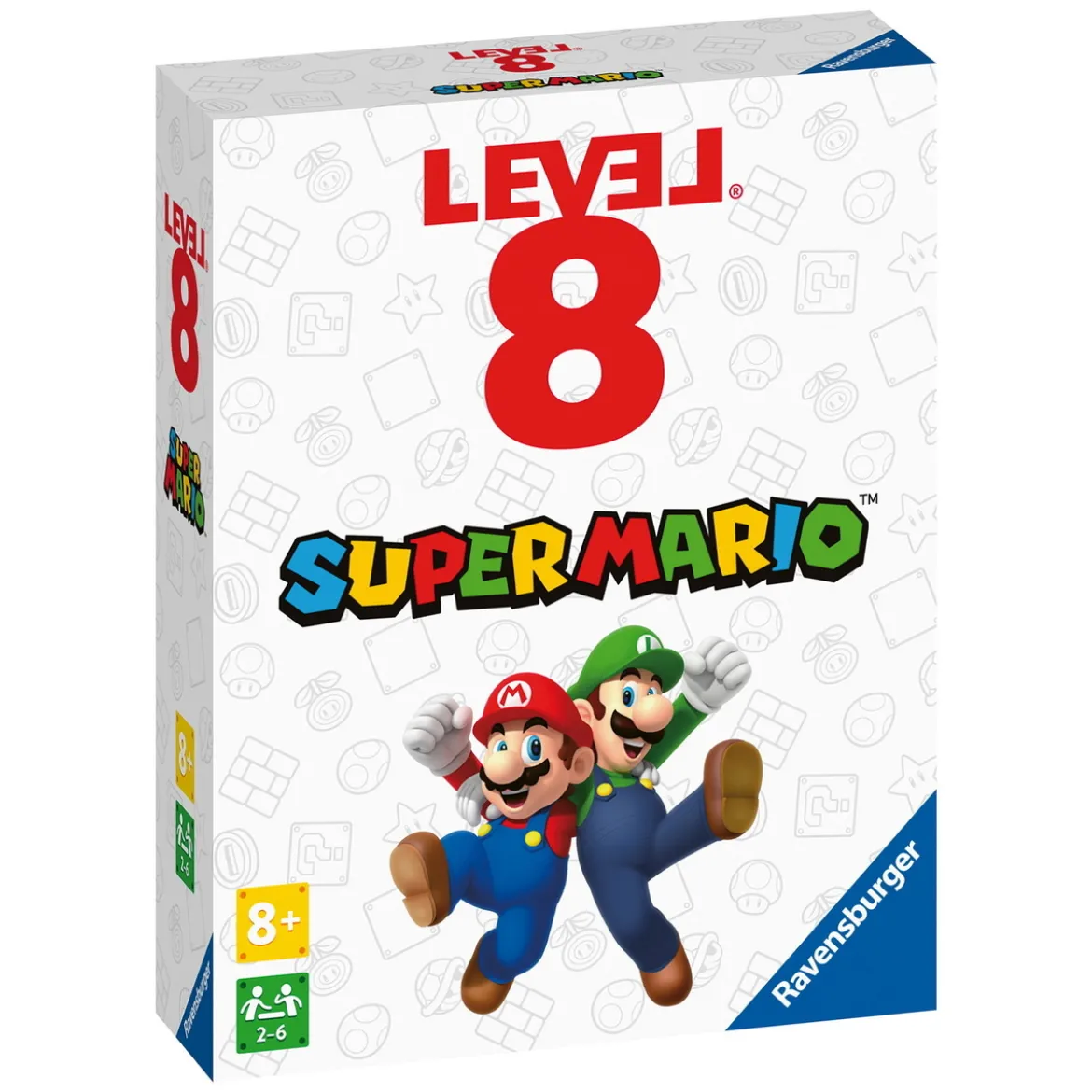 Kortspel Super Mario Level 8 – tävla med Mario, Luigi och Bowser!