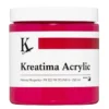 Kreatima Acrylic akrylfärg 250 ml – Primary Magenta PR 122 PR 170 PW 6
