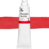 Kreatima Acrylic akrylfärg 120 ml – Cadmium Red Medium Hue PR 170 PY 65 PW 6