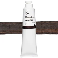 Kreatima Acrylic akrylfärg 120 ml – Burnt Umber PBr 7