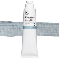Kreatima Acrylic akrylfärg 120 ml – Iridescent Silver UV
