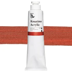 Kreatima Acrylic akrylfärg 120 ml – Red Oxide PW 6 PY 42 PR 102