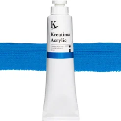 Kreatima Acrylic akrylfärg 120 ml – Cerulean Blue Hue PW 6 PB 15:3 PG 7