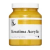 Kreatima Acrylic akrylfärg 500 ml – Yellow Ochre PY 42