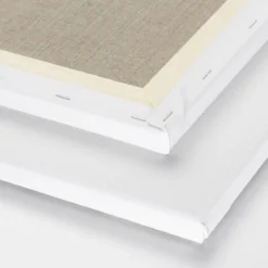 Kreatima Artists' linnecanvas, målarduk av linne 40×40 cm, djup 2 cm, 460 g/m²