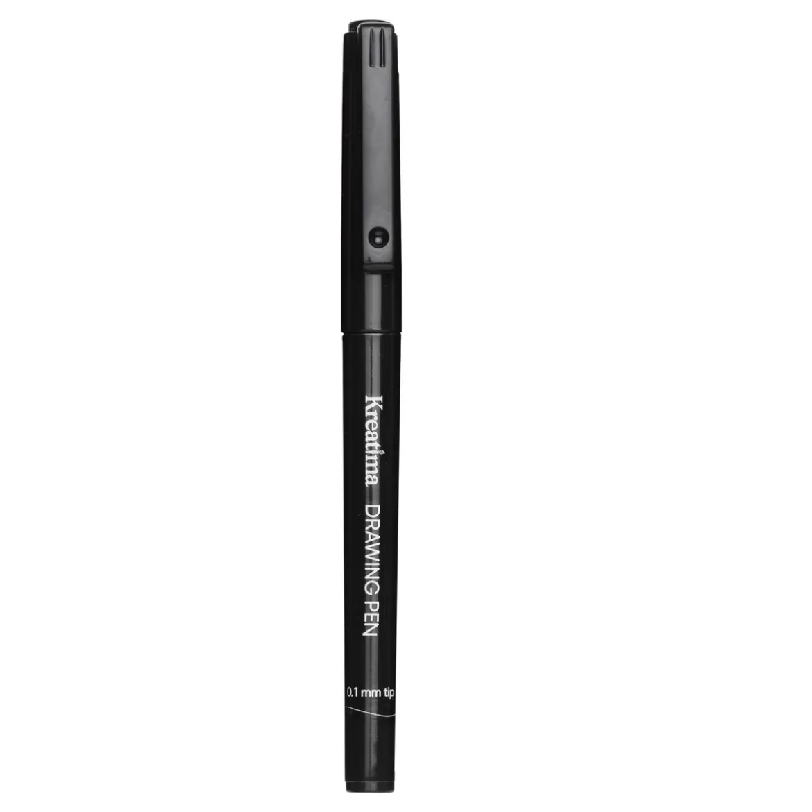 Kreatima Drawing Pen, fineliner med svart bläck 0,1 mm spets