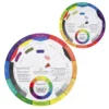 Kreatima färghjul 2-pack – Ø13 cm & Ø23,5 cm. Kallas även färgcirkel och färgsnurra