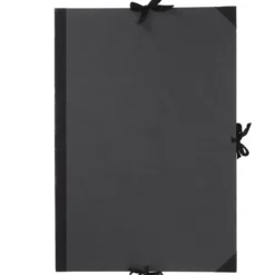 Kreatima förvaringsmapp svart 45×66 cm