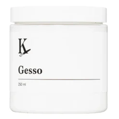 Kreatima Gesso, vit grunderingsfärg för akrylfärg, 250 ml