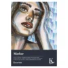 Kreatima Marker ritblock för markers & tuschpennor, A3 (297×420 mm), 20 ark, 250 g/m²
