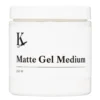 Kreatima Matte Gel Medium, matt gelbaserat medium för akrylfärg, 250 ml