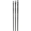 Kreatima pensel Studio Flat 3-pack, #8, 10, 12 – syntetpenslar, flat borst