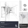 Kreatima skiss-set, allt du behöver för att skissa – block, pennor och tillbehör
