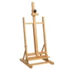 Kreatima Table Easle Pro, justerbart bordsstaffli av bokträ, 0–90°, 34×37
