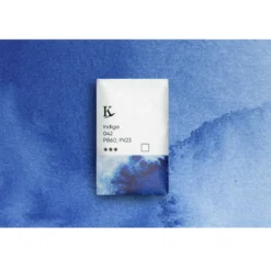 Kreatima Watercolour akvarellfärg 1/1 – Indigo 042 PB60, PV23