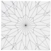 Kvadratisk canvas med tryckt motiv – diamantmönster, 21×21 cm