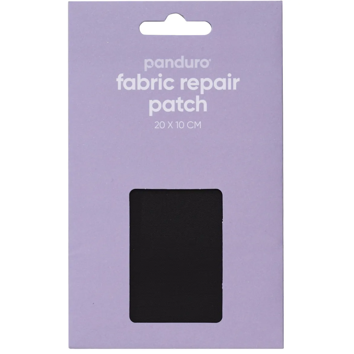 Laglapp av nylon svart 10×20 cm