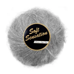 Lammy Garn Soft Sensation 25g grå 38
