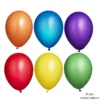 Latexballonger 25-pack Ø26 cm i en regnbågsmix med glada färger