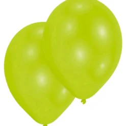 Latexballonger 10-pack Ø30 cm – limegrön