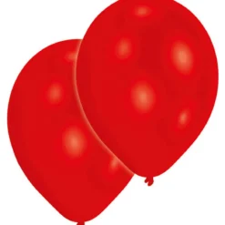 Latexballonger 10-pack Ø30 cm – röd