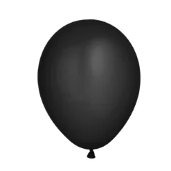 Latexballonger 25-pack Ø26 cm svart
