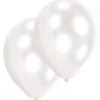 Latexballonger 10-pack Ø30 cm – vit