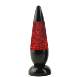 Lavalampa glitter, 25 cm hög – färgskiftande glitter!