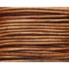Läderband 1mm 4,5 m natur/brun
