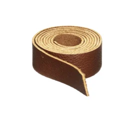 Läderrem mjuk brun 20mm/100cm