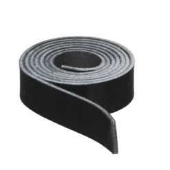 Läderrem 2 mm svart 20mm/100cm