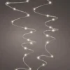 LED-ljusslinga för utomhusbruk, 250 cm lång med 50 LED-lampor, 8 funktioner + timer