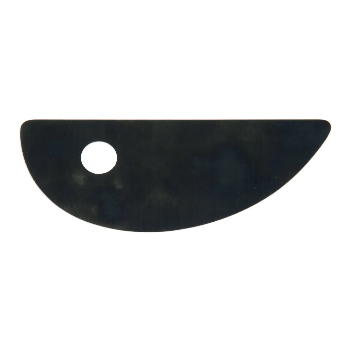 Lerverktyg drejsken Blade 24 Flex, mjukt verktyg av metall för att trimma keramiklera. 11,5×4,5 cm