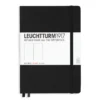 Leuchtturm1917 Notebook A5 Plain Black – Hardcover