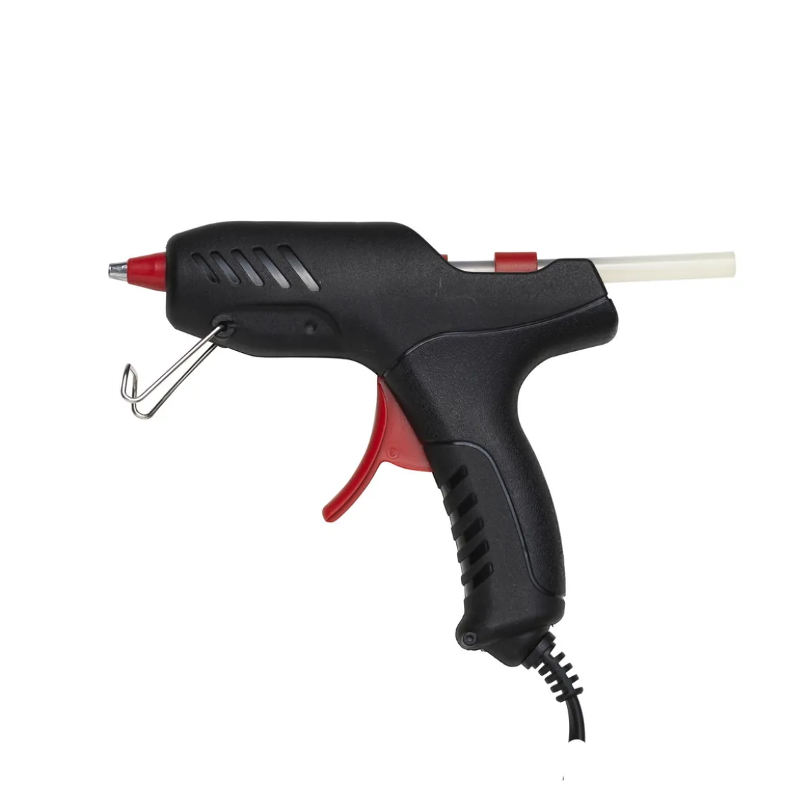 Limpistol Midi 7 mm, svart, 10(25W), 175 cm sladdlängd. 2 limstavar medföljer