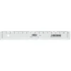 Linjal M+R 16 cm transparent