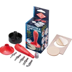 Linoleumstämpel set 3 i 1