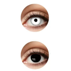 Linser DUO Black/White – 1 vit och 1 svart lins för mix-monstret i dig!