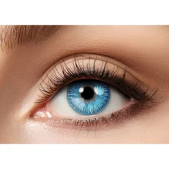 Linser Ice Blue – isblå iris med ljusa detaljer