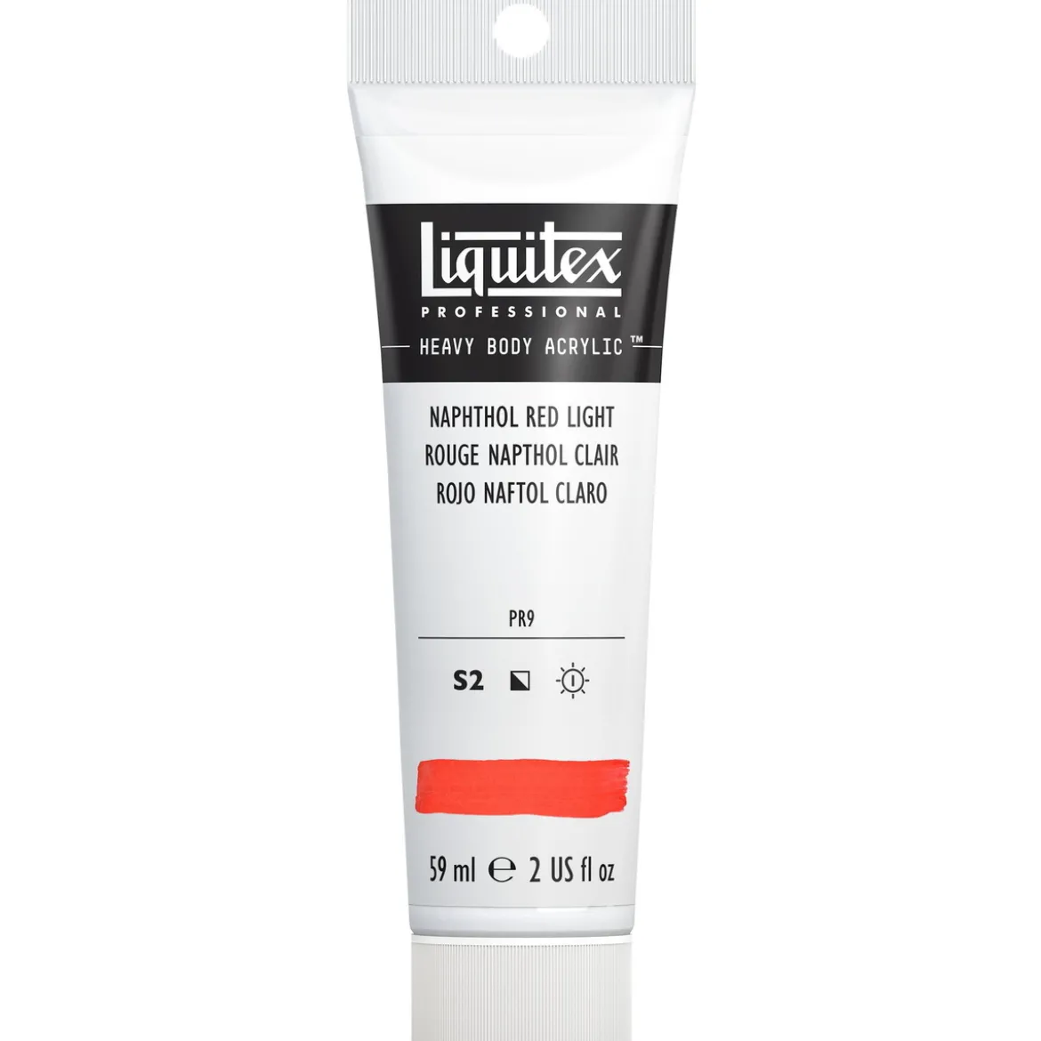 Liquitex Heavy Body akrylfärg 59 ml – 294 Naphtol red light
