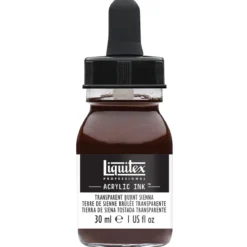 Liquitex Professional Acrylic Ink 30 ml – Transparent burnt sienna 129