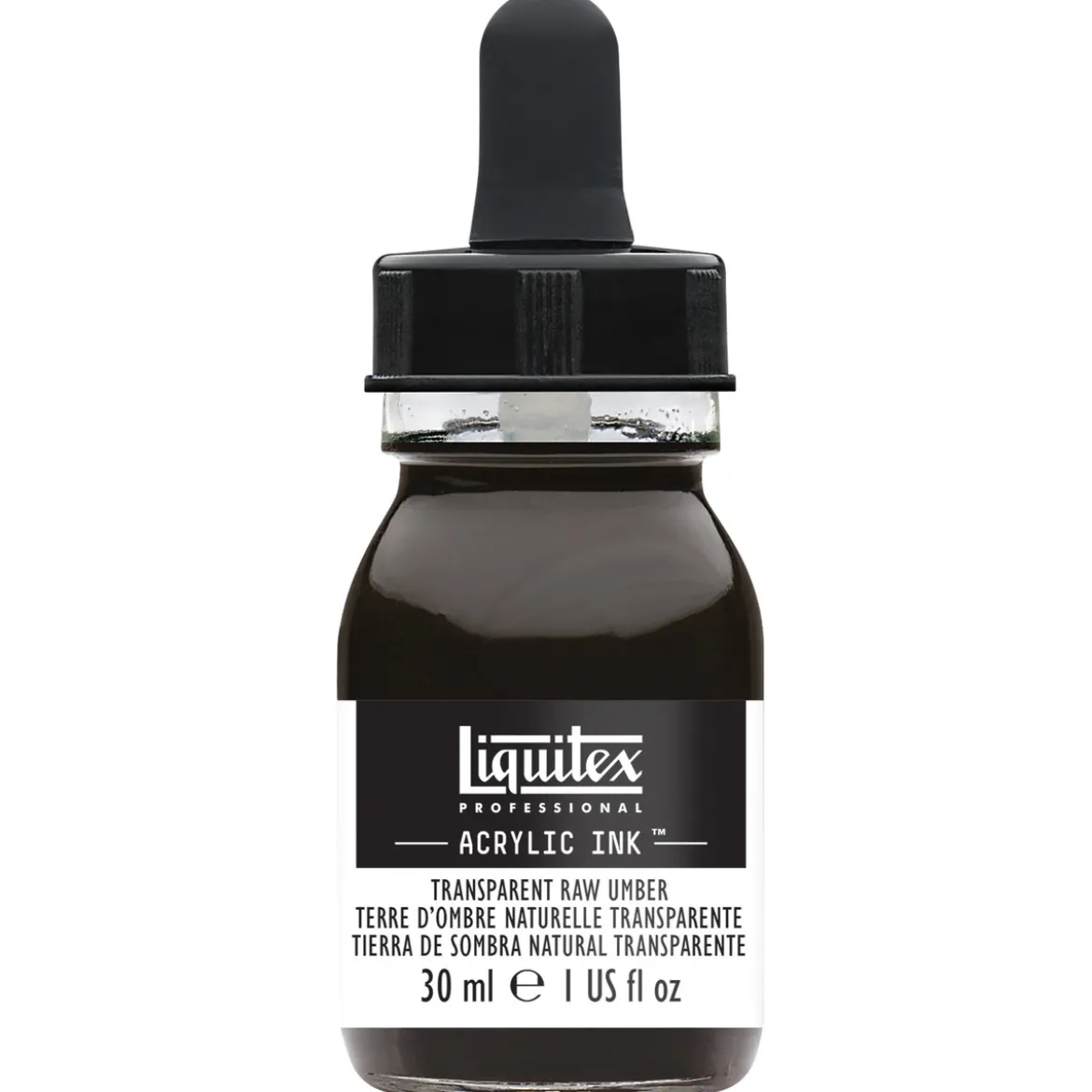Liquitex Professional Acrylic Ink 30 ml – Transparent raw umber 333