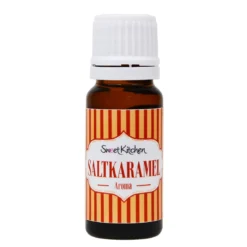 Livsmedelsarom, saltkaramell-arom 10 ml – baka och gör godis med smak av salt karamell